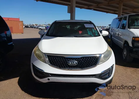 2016 Kia Sportage Lx from USA, damaged, VIN KNDPBCAC5G7815279